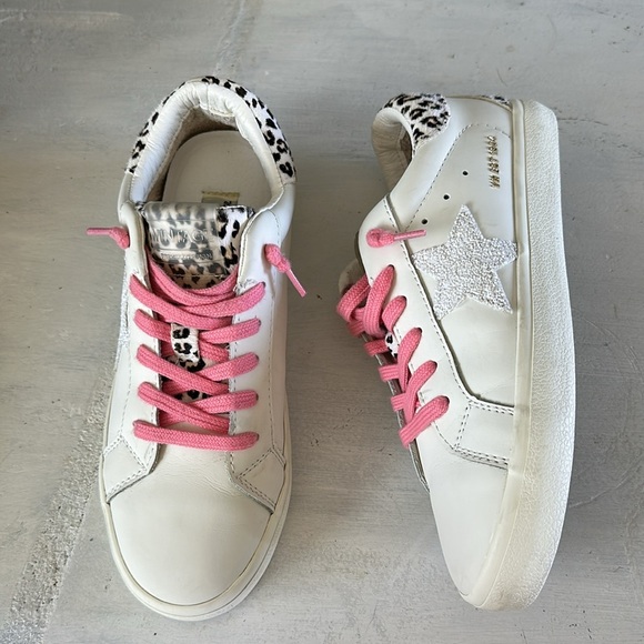 Vintage Havana Women’s Giselle Cheetah Size 37 US 7 Slip On Sneakers Leather - Picture 4 of 16